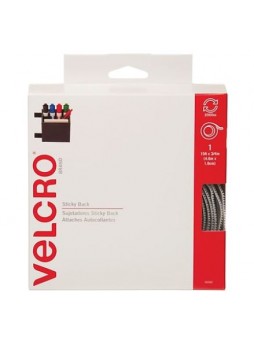 Velcro® Fasteners, 3/4"x15' Roll, White
