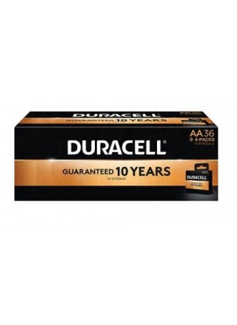 Duracell® CopperTop™ AA Alkaline Batteries, 36/Pk