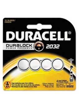 Duracell® 3V 2032 Lithium Medical Battery, 4/Pk