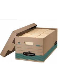 Bankers Box® Stor/File™ 100% Recycled Storage Boxes, Legal Size, Kraft, 12/Carton