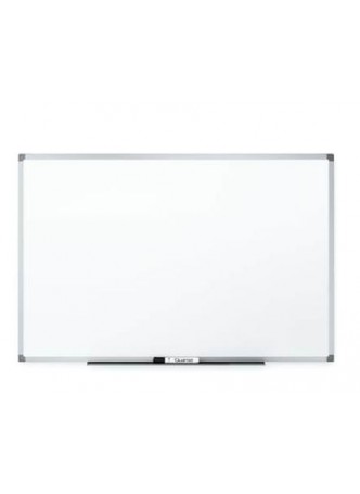 Quartet® Basic Whiteboard, Silver Aluminum Frame, 6'W x 4'H (85343)