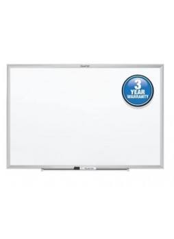 Quartet® Classic Whiteboard, Silver Aluminum Frame, 5'W x 3'H (S535)