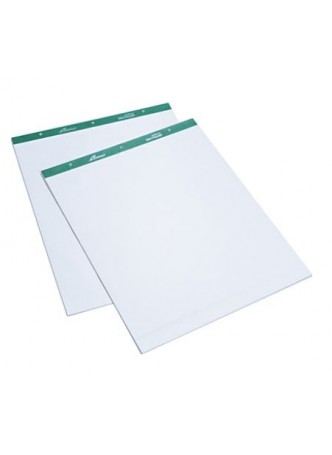 Ampad Evidence® Recycled Easel Pad, White, 27" x 34", 50 Sheets, 2/Ct