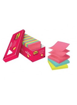 Post-it® Pop-up Notes, 3" x 3", Cape Town Collection, 18 Pads/Cabinet Pack (R330-18CTCP)