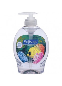 Softsoap Aquarium Hand Soap - Light Fresh Scent - 7.5 fl oz (221.8 mL) - Pump Bottle Dispenser - Bacteria Remover - Hand - Clear - Moisturizing - 1 Each