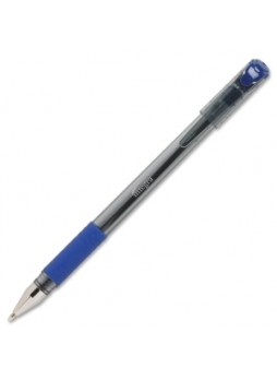 Integra 31966 oil based gel ink pen, 1mm, Blue ink, Dozen