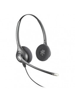 Plantronics SupraPlus Binaural Headset - Silver - Wired - Over-the-head - Binaural