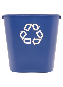 Recycling Container - Blue - 28 1/8 qt.