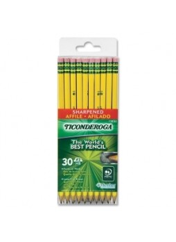 Ticonderoga 13830 Wood Pencil, box of 30