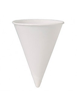 Solo® Paper Cone Cups, 4 Oz, Bag Of 200