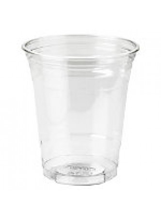 Dixie Crystal Clear Plastic Cups, 12 Oz., Box Of 25 - 673135