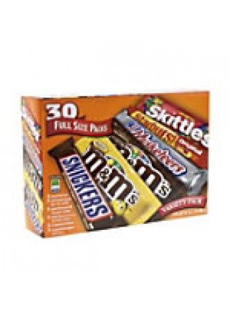 M&M's® Mars One Stop Variety Pack, Pack Of 30 - 249092