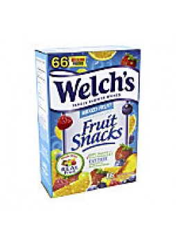 Welch's Mixed Fruit Snacks, Box Of 66 Pouches - 509237