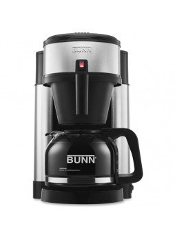 Coffee Makers, Bunn, 10 Cup(s) - Black - Porcelain, Stainless Steel - bun383000066