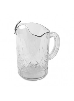 Poly bouncer pitcher, Clear, - 1 Each - cmc9762