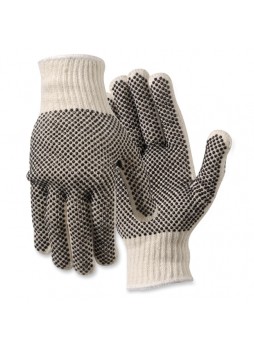 Gloves, Large Size - White - Poly Cotton - 2 / Pair - mcsy5017L