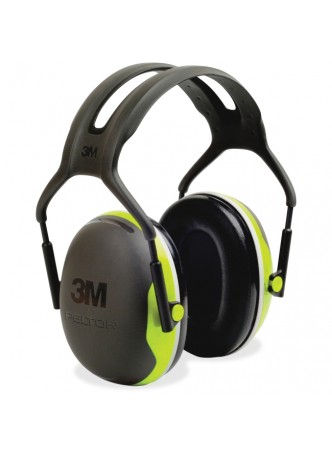 Ear Muff, Foam, Steel Liner - 1 / Each - Black, Green - mmmx4a