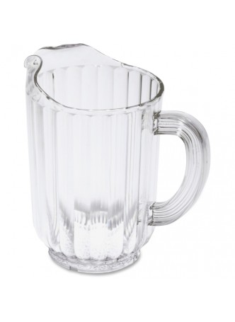 Bouncer plastic pitcher, 60oz - Clear - rcp333800cr