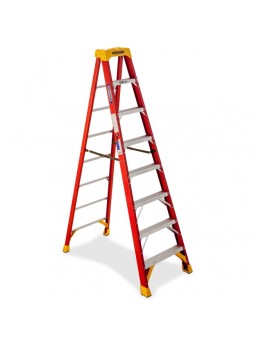 Ladders, 300 lb Load Capacity - 96" x 26.9" x 52.1 ft - Orange - wer6208