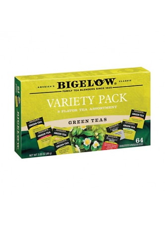  Bigelow Green Tea Variety Gift Box, Box Of 64- 614549