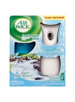  Air Wick® Freshmatic Automatic Spray Air Freshener Starter Kit, Fresh Waters Scent, Each
