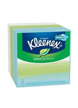 Kleenex® BOUTIQUE™ 2-Ply Facial Tissue With Lotion, Cold Care, 80 Sheets Per Box
