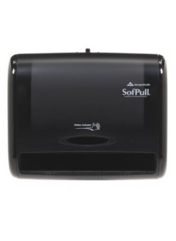 Georgia-Pacific Softpull Automatic Touchless Towel Dispenser, Smoke Gray