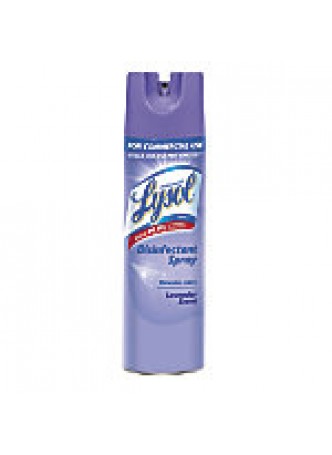 Lysol Disinfectant Spray, Lavender, 19 Oz - 489149, each