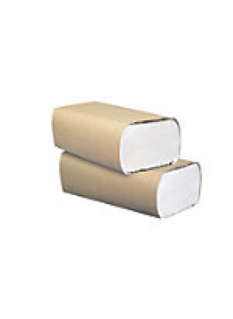 Highmark 100% Recycled Multifold Paper Towels, White, 250 Towels Per Sleeve, Carton Of 16 Packs  - 508415