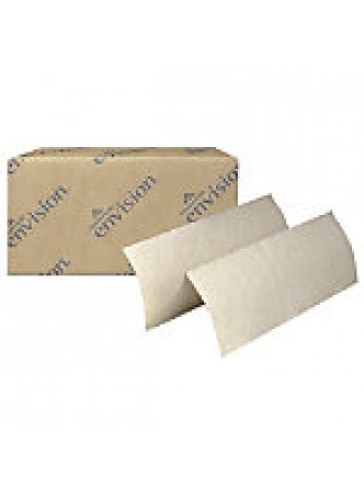 Brown Multifold Paper Towels, 100% Recycled, Pack of 16- 592823