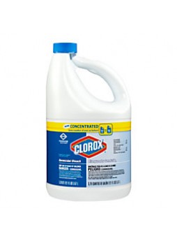 Clorox Concentrated Germicidal Bleach, 121 Oz., Pack Of 3