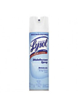 Lysol Professional Disinfectant Spray, Crisp Linen Scent, 19 Oz., Case Of 12